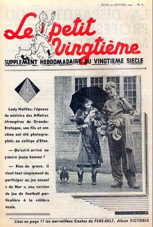 Consulter les informations sur la BD 22 février 1940 : Lady Halifax, l'épouse du ministre des Affaires étrangères de Grande-Bretagne...