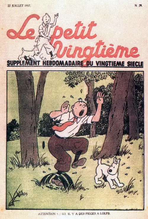 Consulter les informations sur la BD 22 juillet 1937 : Attention ici il y a des pièges à loups