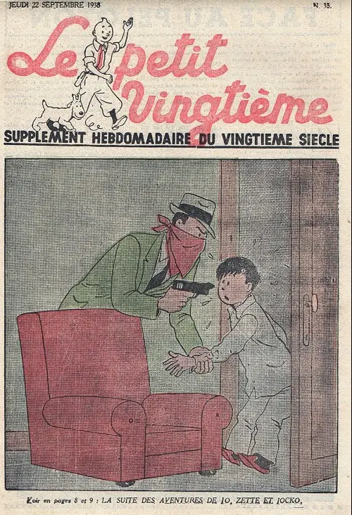 Consulter les informations sur la BD 22 septembre 1938 :