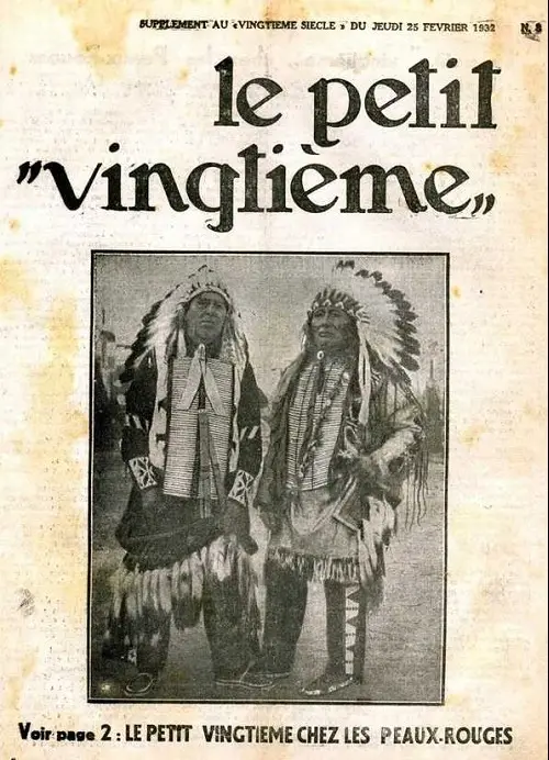 Consulter les informations sur la BD 25 février 1932: Le Petit Vingtième chez les peaux-rouges