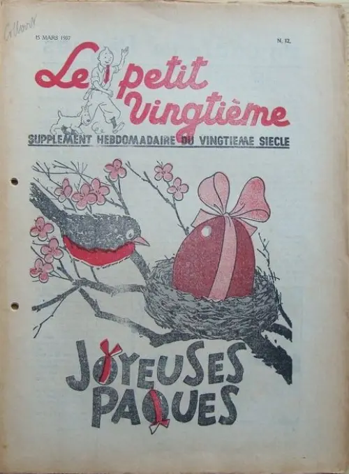 Consulter les informations sur la BD 25 mars 1937 : joyeuses Pâques
