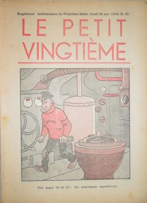 Consulter les informations sur la BD 26 novembre 1936 : Un sous-marin mystérieux