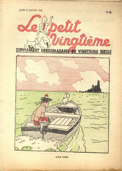 Couverture de l'album 27 janvier 1938 : L'île noire