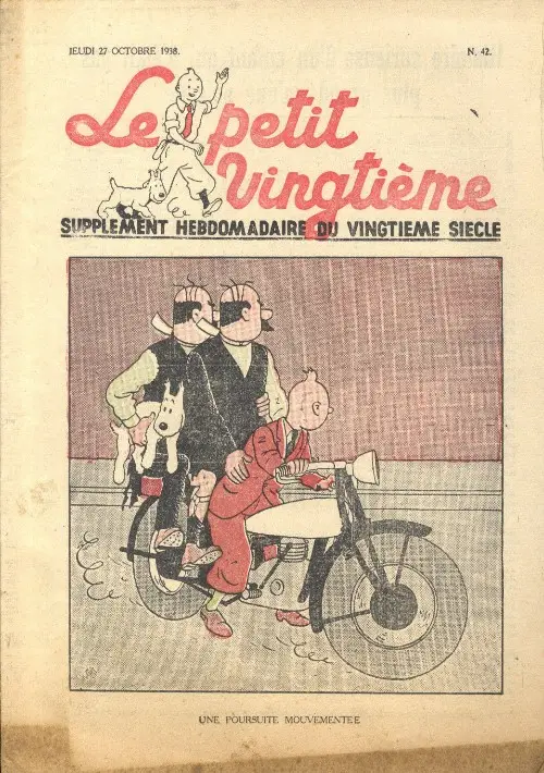 Couverture de l'album 27 octobre 1938 : Une poursuite mouvementée