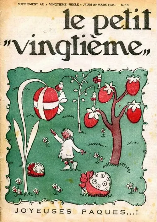 Consulter les informations sur la BD 29 mars 1934: Joyeuses Pâques ...!
