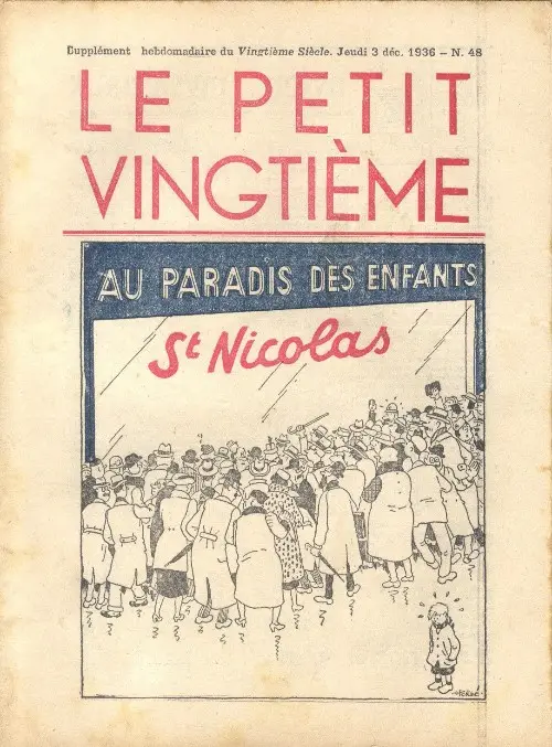 Consulter les informations sur la BD 3 décembre 1936 : St Nicolas au paradis des enfants