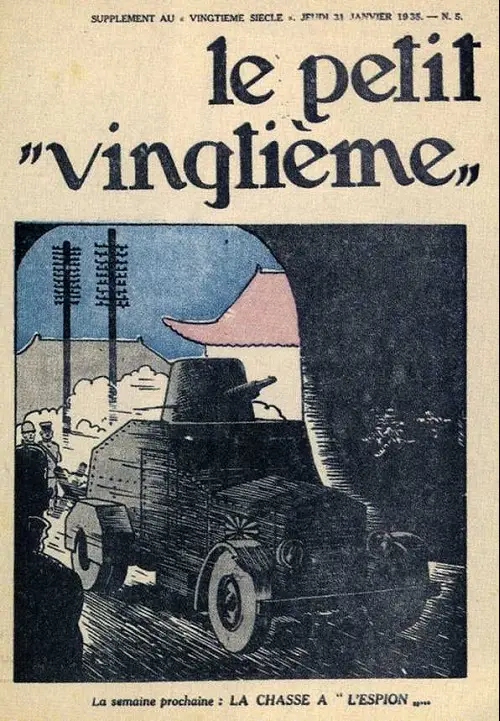 Consulter les informations sur la BD 31 janvier 1935: La chasse à l'espion