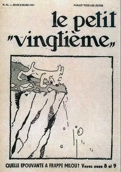 Consulter les informations sur la BD 5 mars 1931: Quelle épouvante a frappé Milou ?
