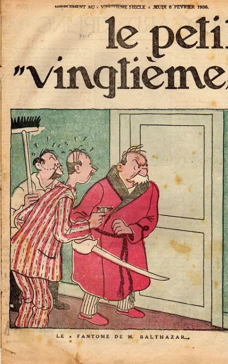 Consulter les informations sur la BD 6 février 1936: le fantôme de M. Balthazar...