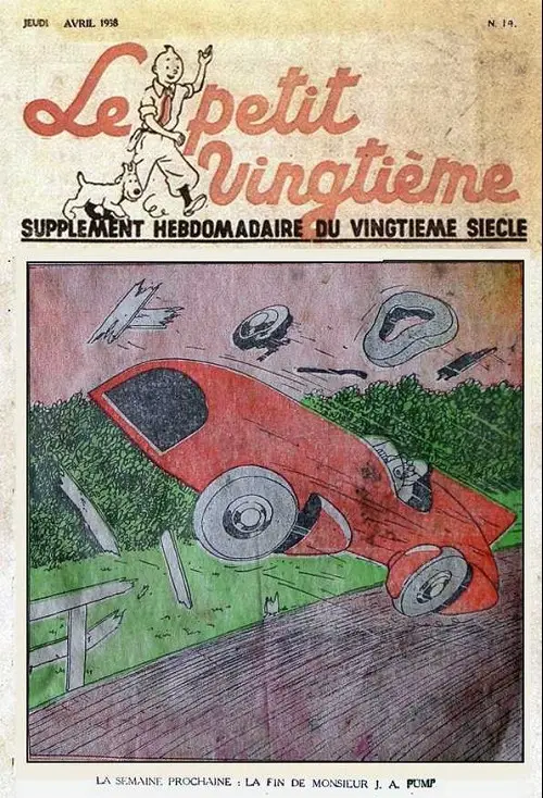 Consulter les informations sur la BD 7 avril 1938 : La semaine prochaine, La fin de Monsieur J. A. Pump