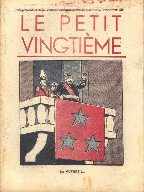 Consulter les informations sur la BD 8 octobre 1936: La guerre !