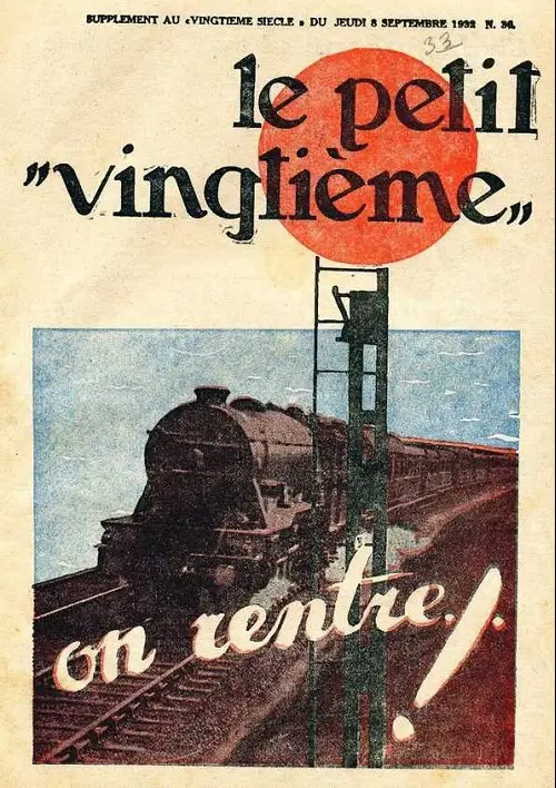 Consulter les informations sur la BD 8 septembre 1932: On rentre !