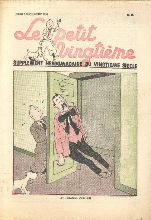 Consulter les informations sur la BD 8 septembre 1938 : un étrange visiteur