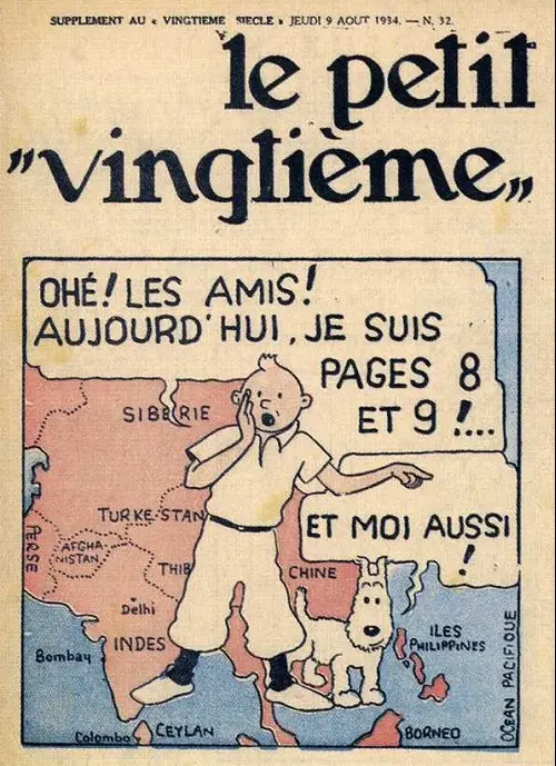 Consulter les informations sur la BD 9 août 1934: Ohé ! les amis !
