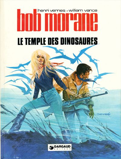 Couverture de l'album Le temple des dinosaures Dargaud