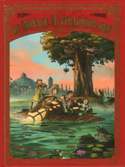 Consulter les informations sur la BD Tome 1 - Le Trophée Jules Verne 1/3