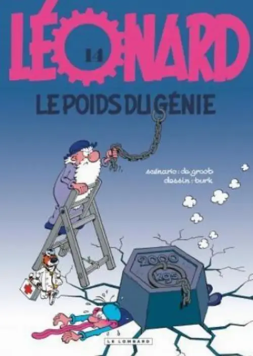 Couverture de l'album Le poids du génie Couverture de l'album Le poids du génie