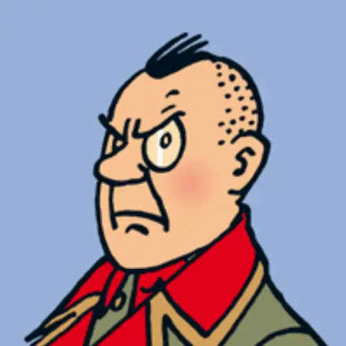Toutes les infos sur Colonel Sponsz Colonel Sponsz(les-aventures-de-tintin)