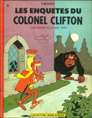 Consulter les informations sur la BD Les enquêtes du colonel Clifton; Edition Le Lombard