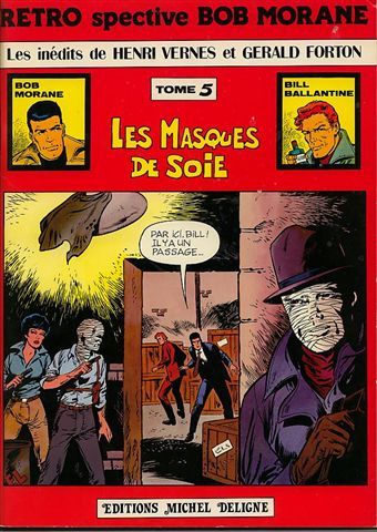 Couverture de l'album Les Masques de soie Michel Deligne