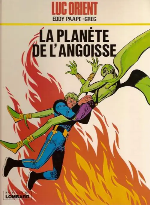 Consulter les informations sur la BD La planète de l'angoisse