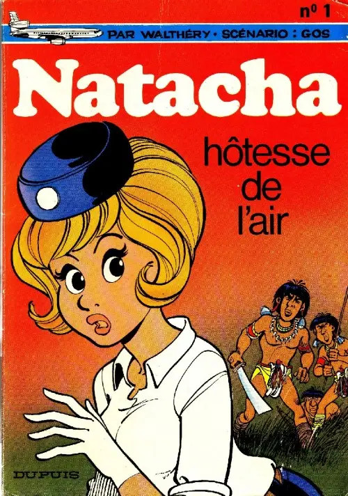 Couverture de l'album Natacha, hôtesse de l'air