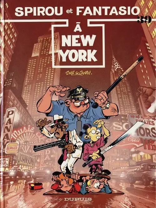 Consulter les informations sur la BD Spirou à New York