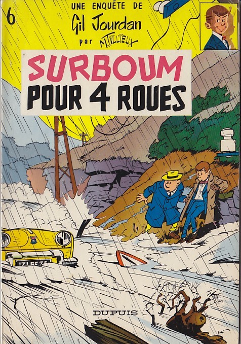Consulter les informations sur la BD Surboum pour 4 roues; Edition Dupuis