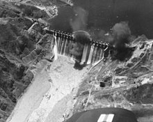 L'interdiction aérienne comprend le torpillage du barrage d'Hwachon par huit AD Skyraider du USS Princeton (1er mai 1951).