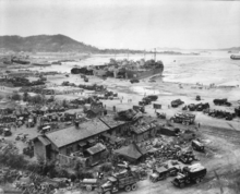 Débarquement allié à Incheon (15 septembre 1950).
