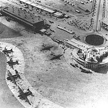 Des avions de la Royal Air Force à l'aéroport de Karachi pendant la Seconde Guerre mondiale.