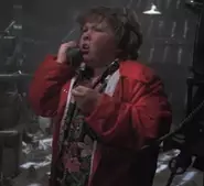 Choco, au téléphone avec le shérif.