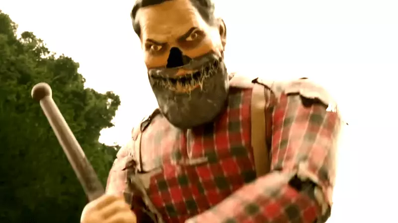 Monument Paul Bunyan dans Ça Chapitre Deux