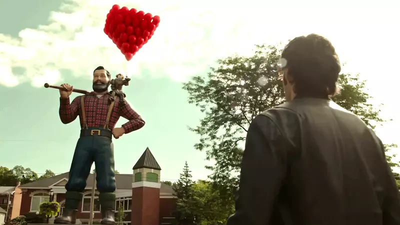 Richie et Pennywise dans Ça Chapitre Deux