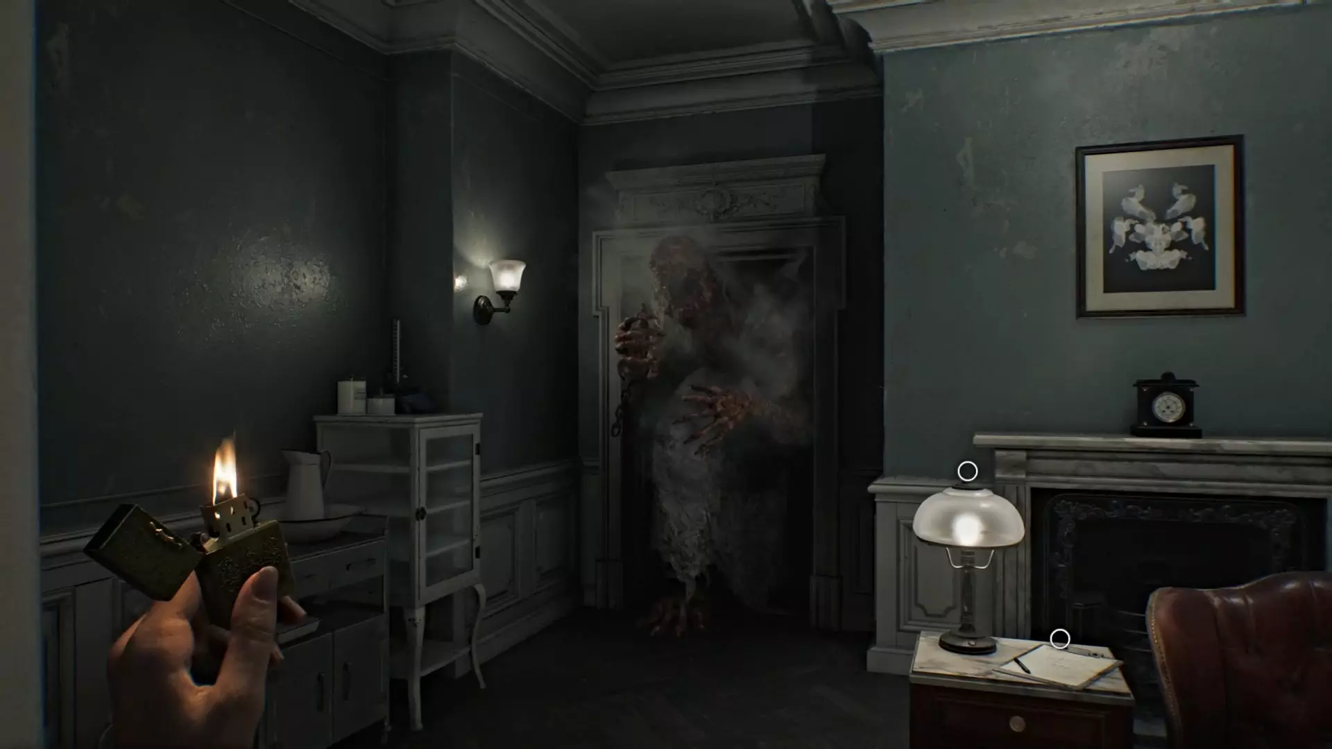 La Fille brûle dans la lumière