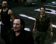 Angel et les autres regardent l avion