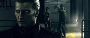 Sheva, Chris, et Wesker