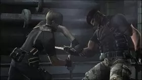 Leon vs Krauser - Playstation