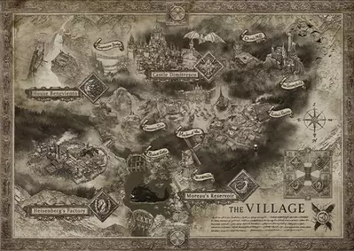 Resident Evil Village - Carte