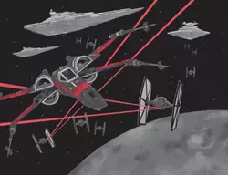 starfighters et rayons laser