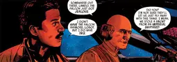 Lando et Lobot s'échappent de Castell