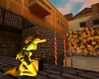 La maison abandonnée explosant.