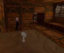 Lara obtenant la clé du détonateur.