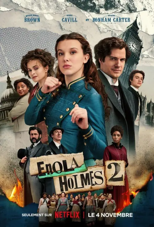 Consulter les informations sur le film Enola Holmes 2