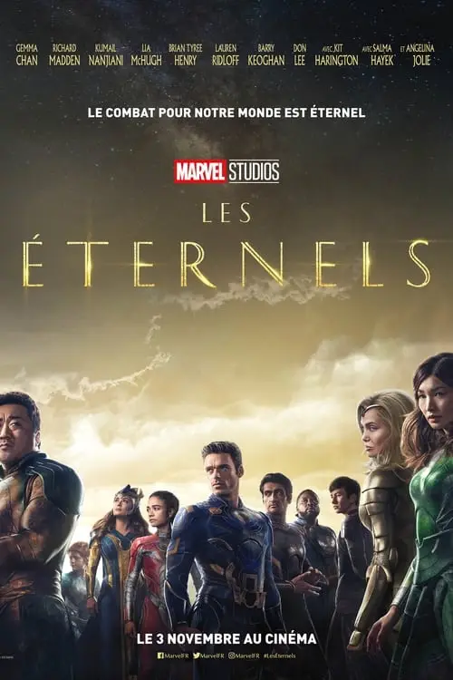 Consulter les informations sur le film Les Éternels