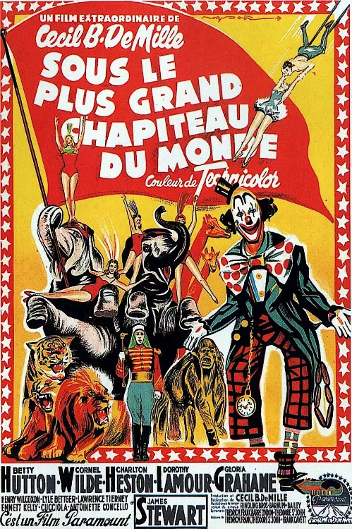 Consulter les informations sur le film Sous le plus grand chapiteau du monde