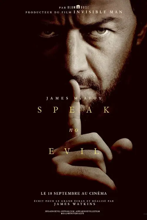 Consulter les informations sur le film Speak No Evil