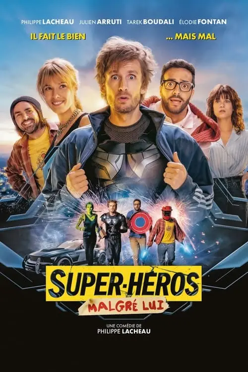 Couverture de l'album Super-héros malgré lui Couverture de l'album Super-héros malgré lui