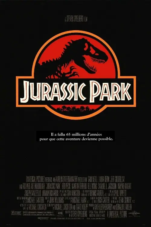 Consulter les informations sur le film Jurassic Park