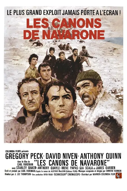 Consulter les informations sur le film Les Canons de Navarone